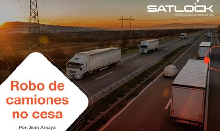 satlock robo de camiones